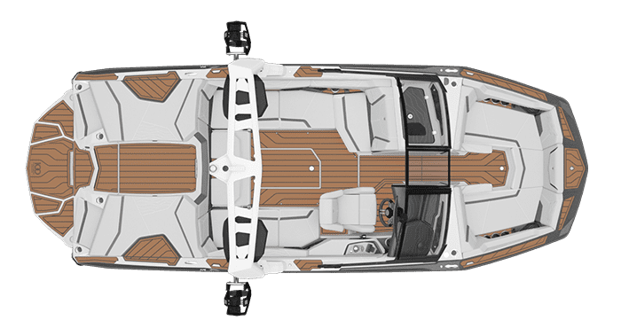 Super Air Nautique G21 Overhead View