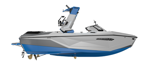 Super Air Nautique G23 with soundwaves