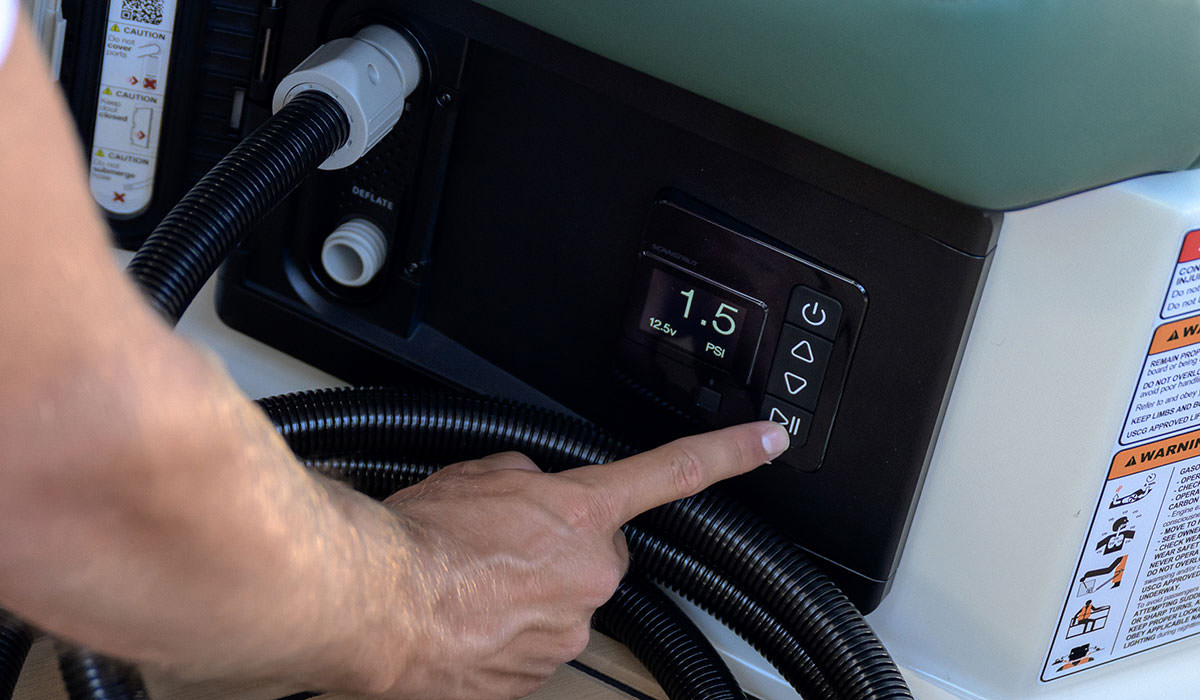 Integrated Air Pump