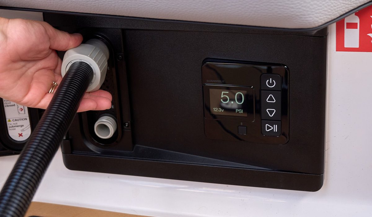 Integrated Air Pump