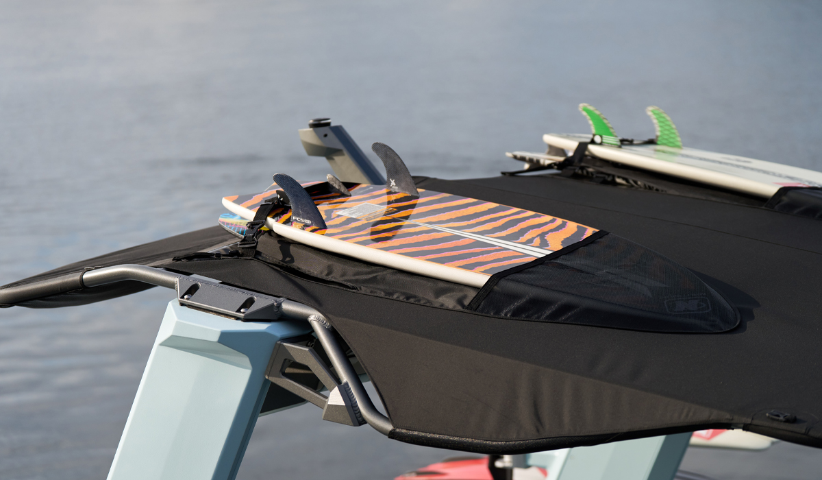 Bimini with Surf Pockets