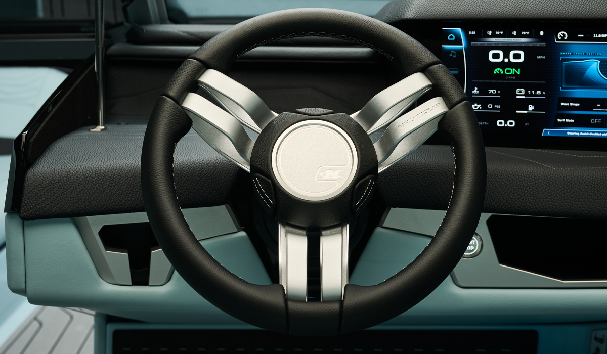 Tandem Spoke Leather Steering Wheel