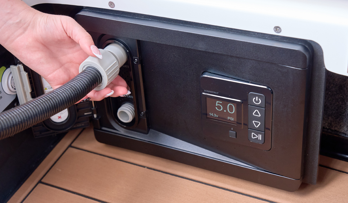Integrated Air Pump