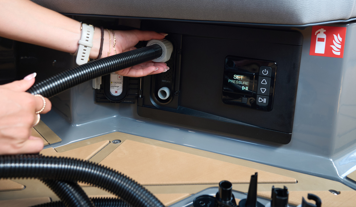 Integrated Air Pump
