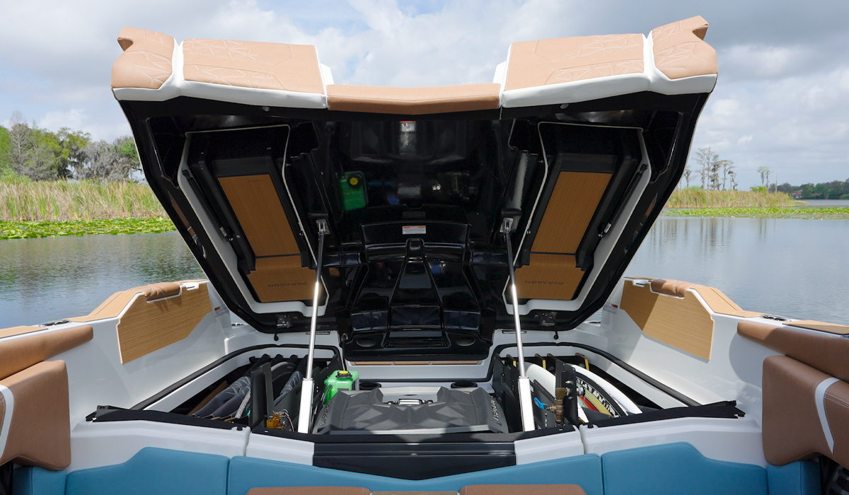 Actuated Engine Hatch