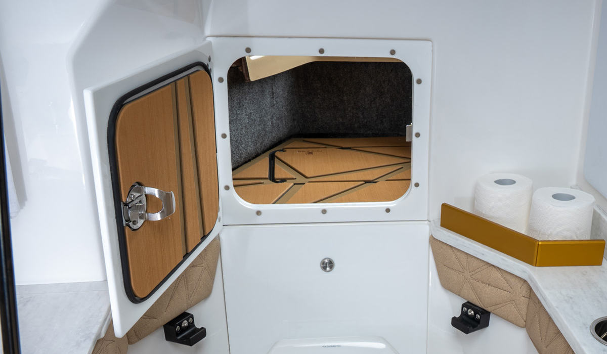 P27 Loveseat Storage Access