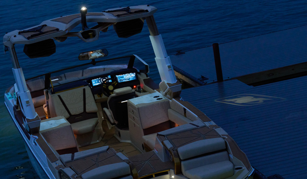 Nautique Logo Projection Lighting