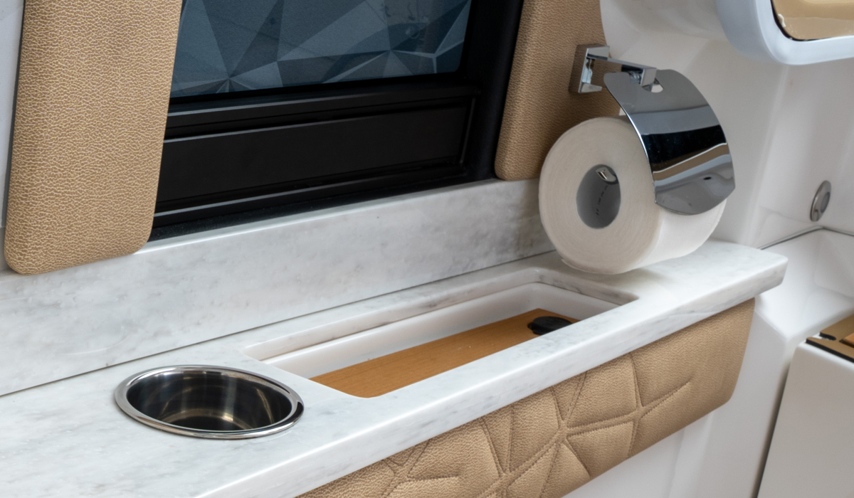 P27 Toilet Paper Holder and Accessory Recess