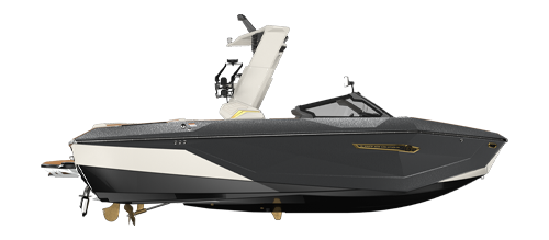 Super Air Nautique G23 with soundwaves