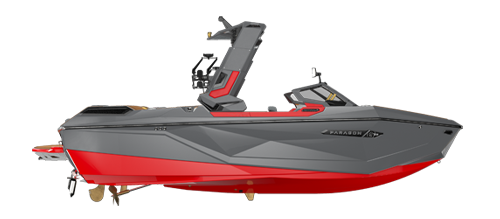 Super Air Nautique G23 with soundwaves