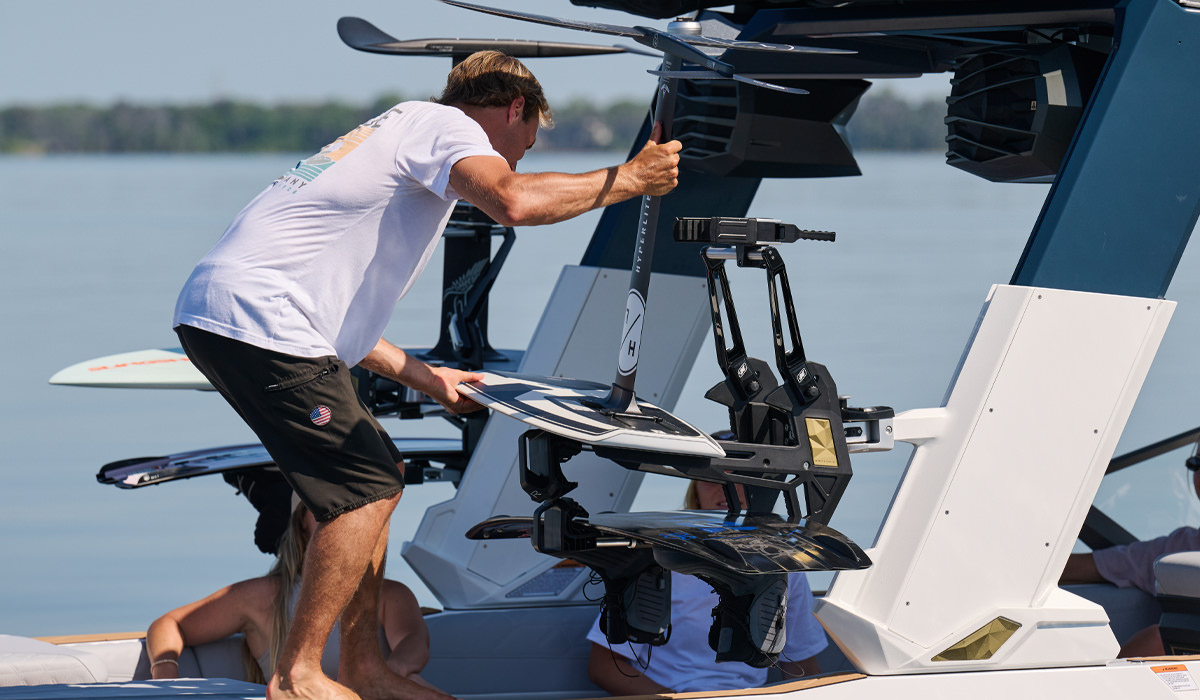 Bimini cu buzunare pentru surf