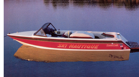 Ski Nautique Boat Still Image